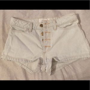 American Apparel denim shorts
